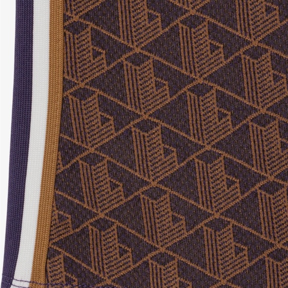 Lacoste Monogram Brown Polo Shirt - Picture 3 of 3